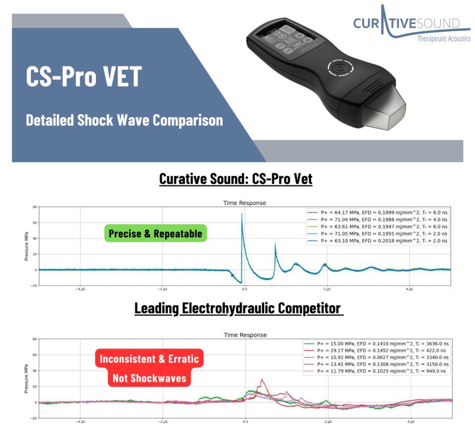 Detailed Shock Wave Comparison for CS Pro VET